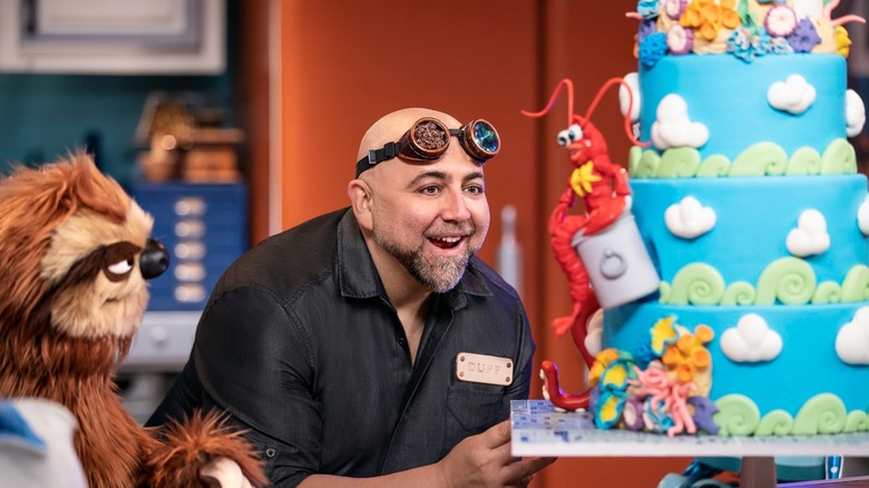 Duff Goldman and cake