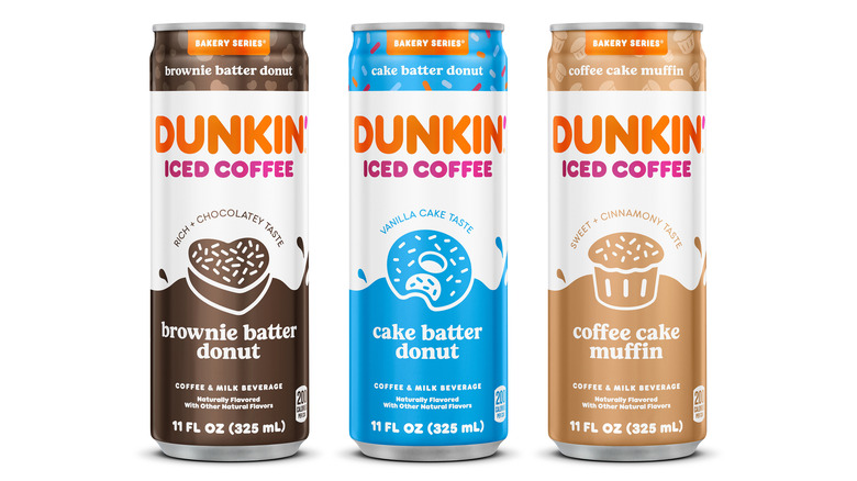 Dunkin' canned iced coffee