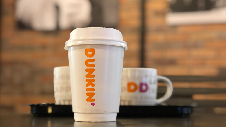 Dunkin' coffee