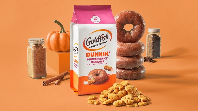 Goldfish Dunkin' Pumpkin Spice Grahams