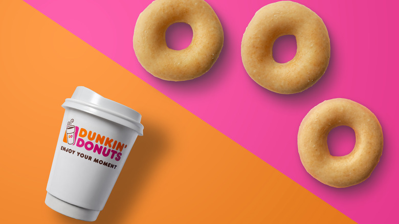 Dunkin' coffee and donuts