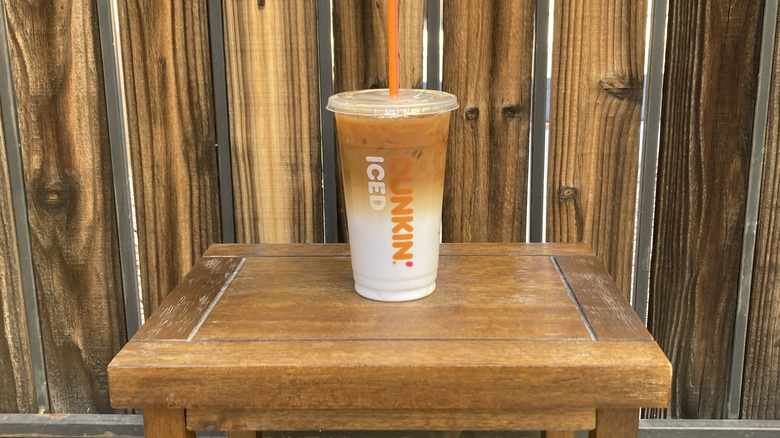 Iced Dunkin Potion Macchiato