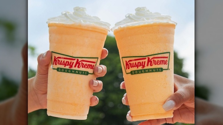 Krispy Kreme Creamsicle frozen beverage