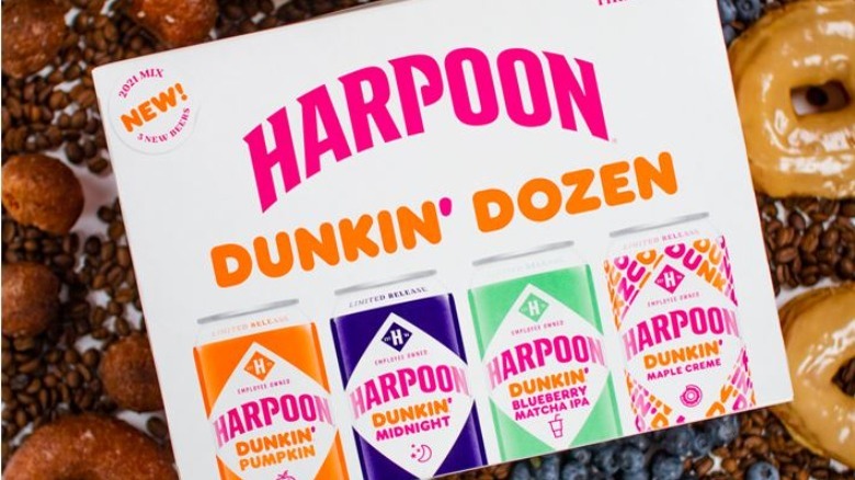 Harpoon Dunkin' beers