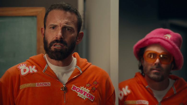 Ben & Casey Affleck in Dunkin' commercial for 2025 Grammys