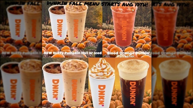 Dunkin's coffees
