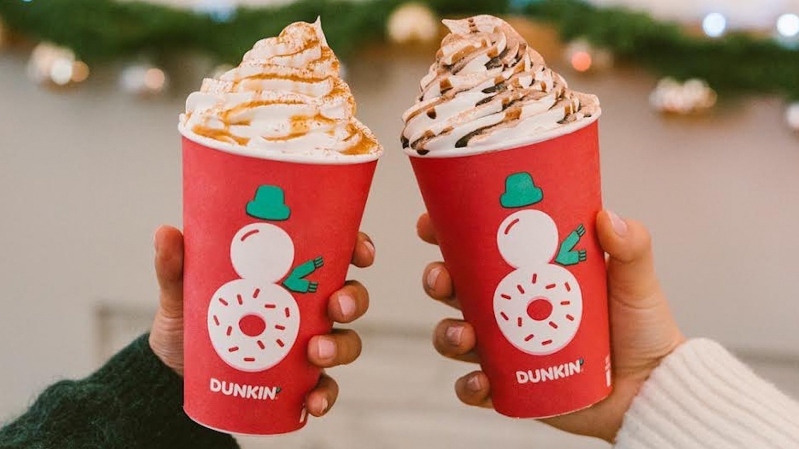 Dunkin's Holiday Menu Features New Cookie Butter Cold Brew