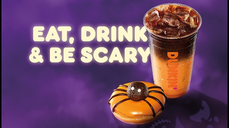 Dunkin' Donuts Halloween macchiato 