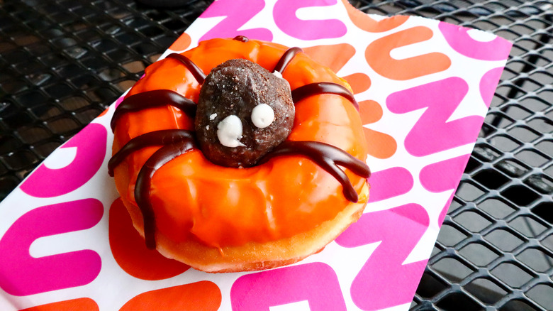 Dunkin' halloween donut