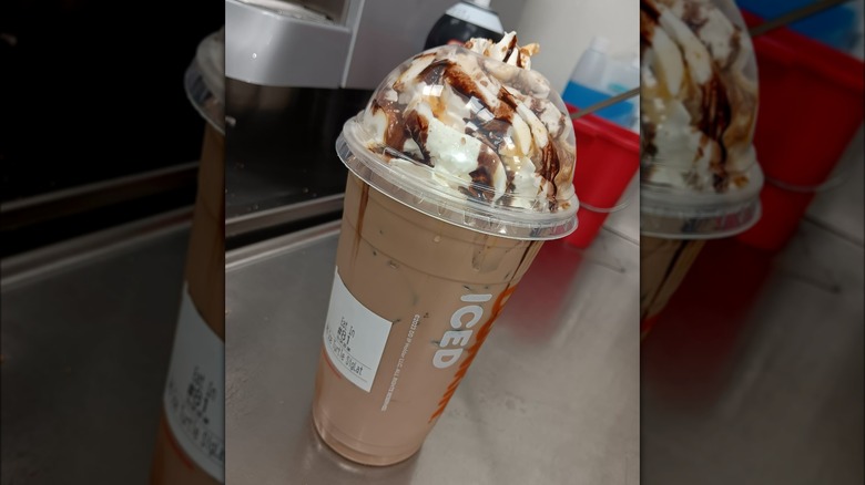 Dunkin' Turtle Latte