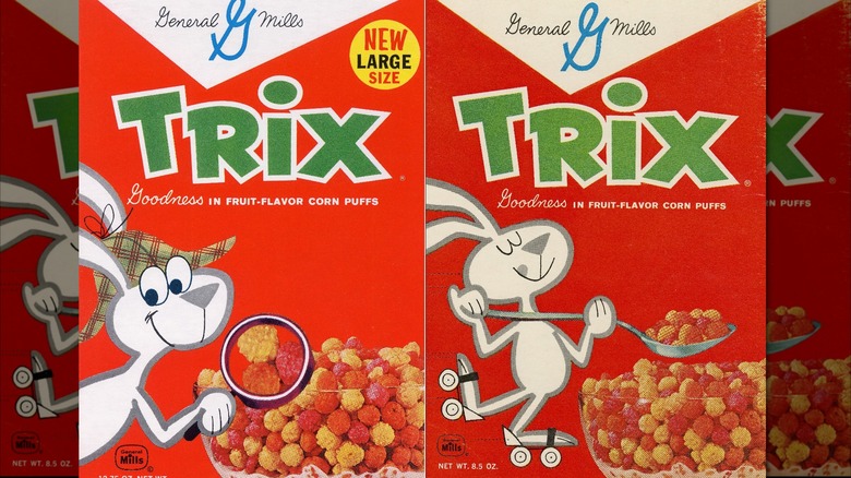 Early Trix boxes