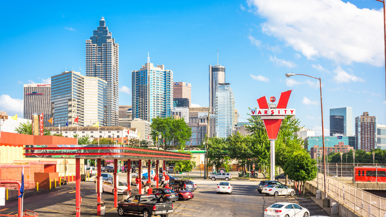 The Varsity in downtown Atlanta