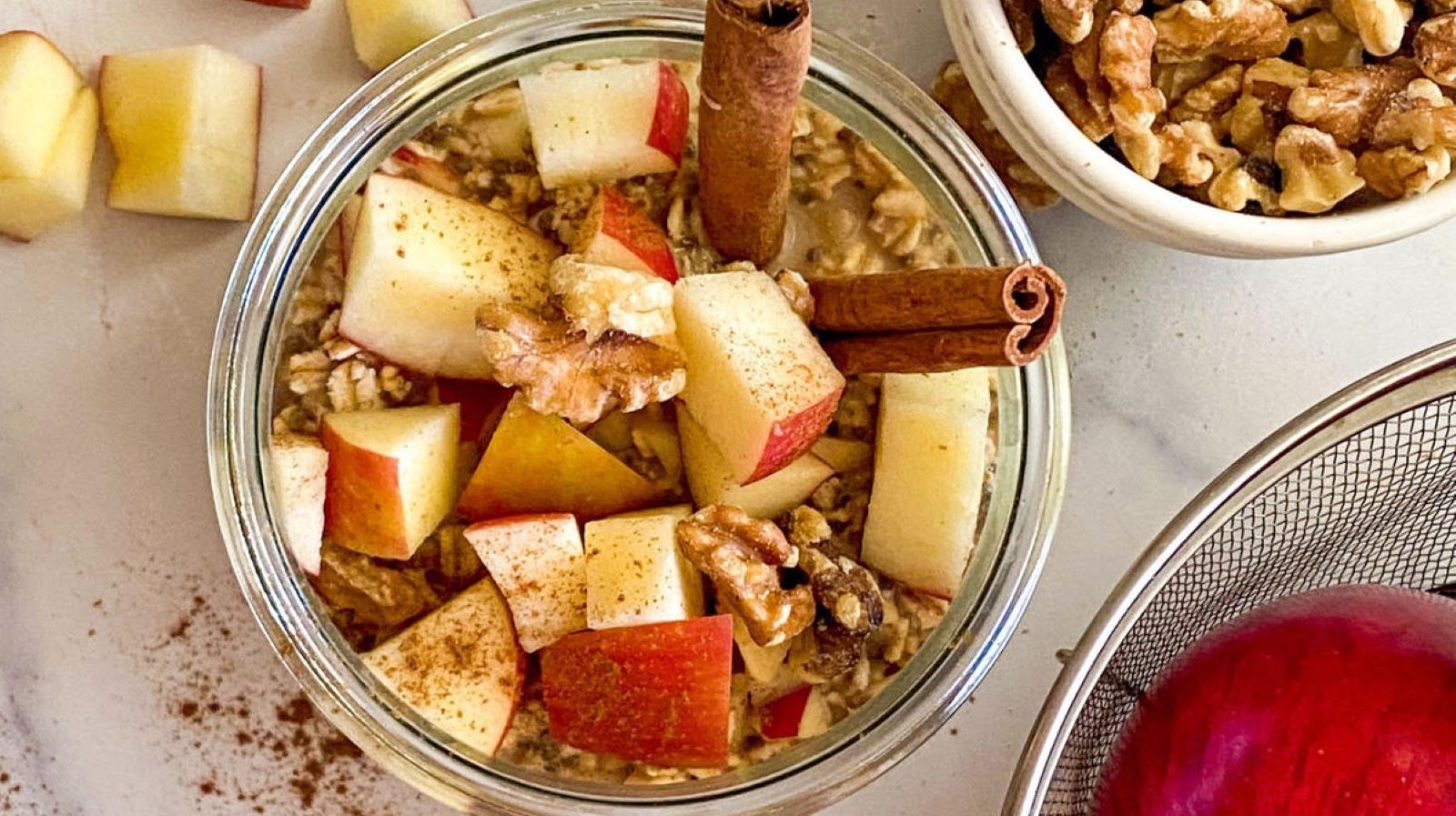 Super Bowl Overnight Oats - Coach's Oats