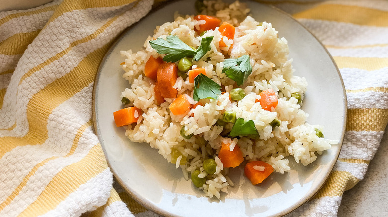 baked rice pilaf