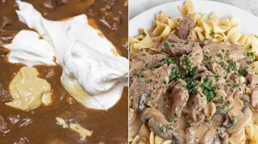 easy beef stroganoff