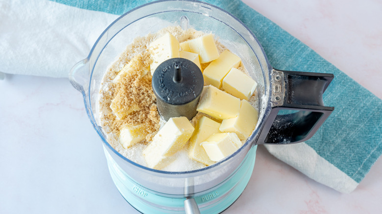 making pastry dough