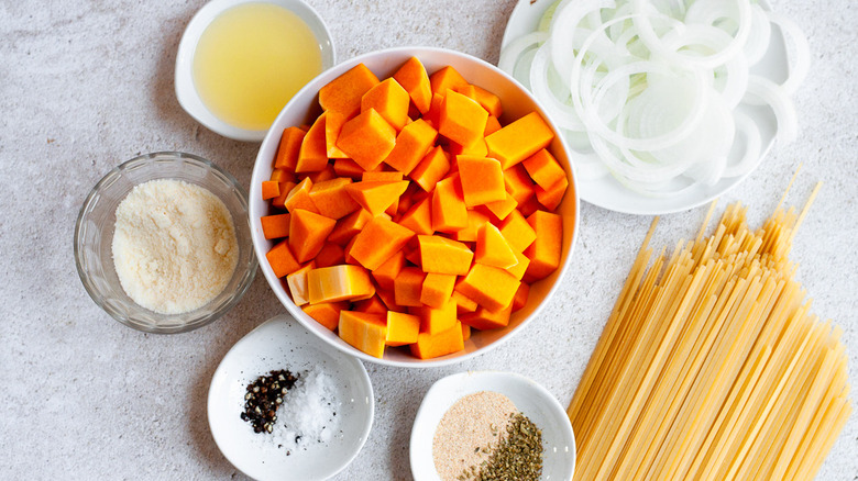 butternut squash pasta ingredients