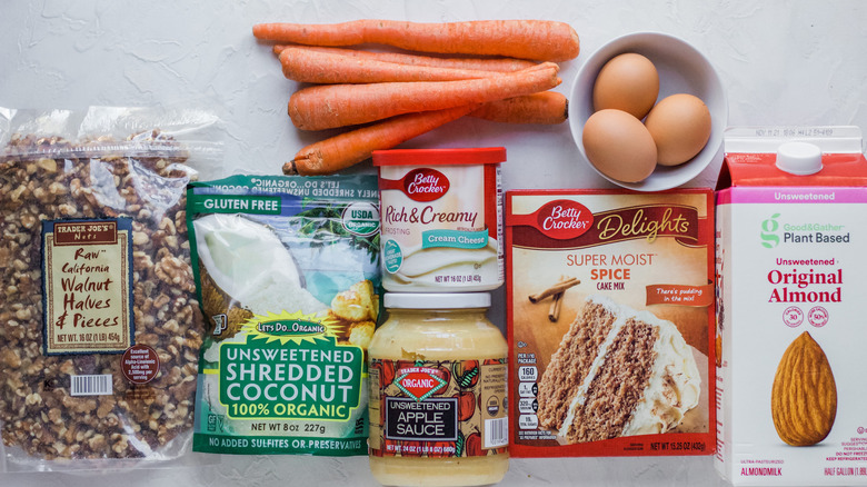 carrot cake ingredients 