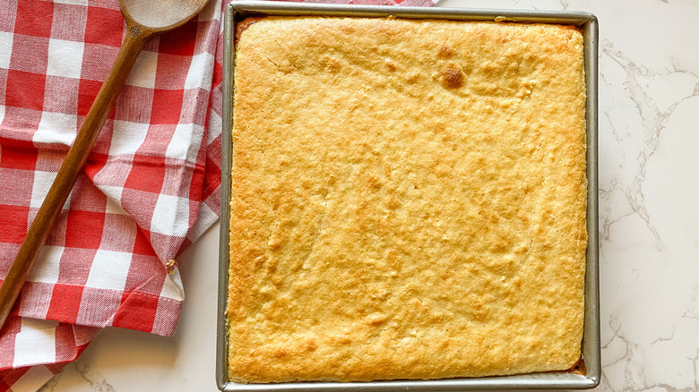 Baked easy chicken tamale pie