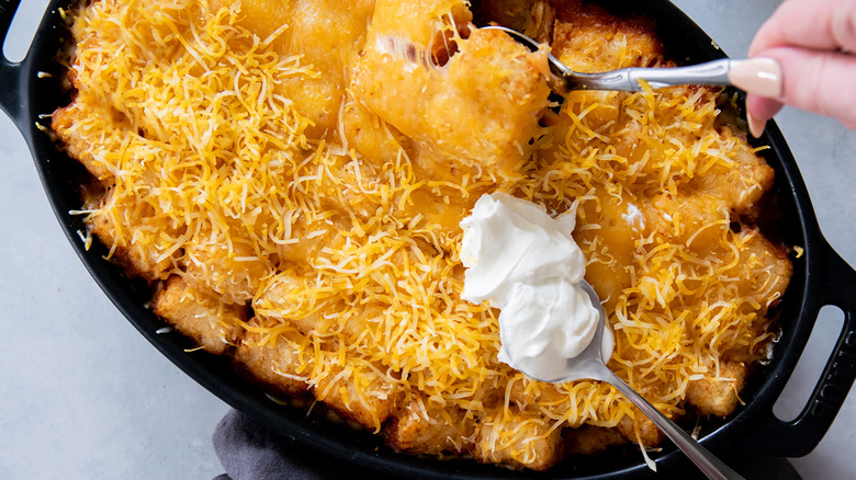 Tater tot casserole