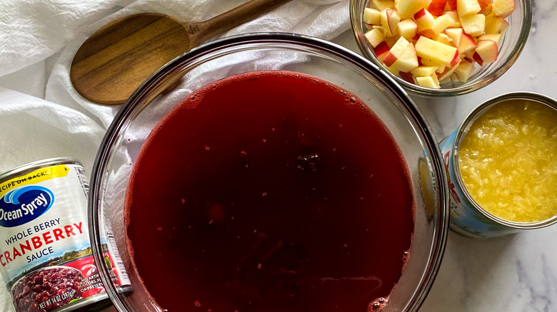 cranberry salad ingredients