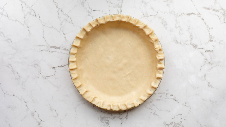 pie crust in mold 