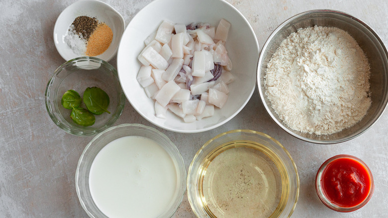 crispy fried calamari ingredients