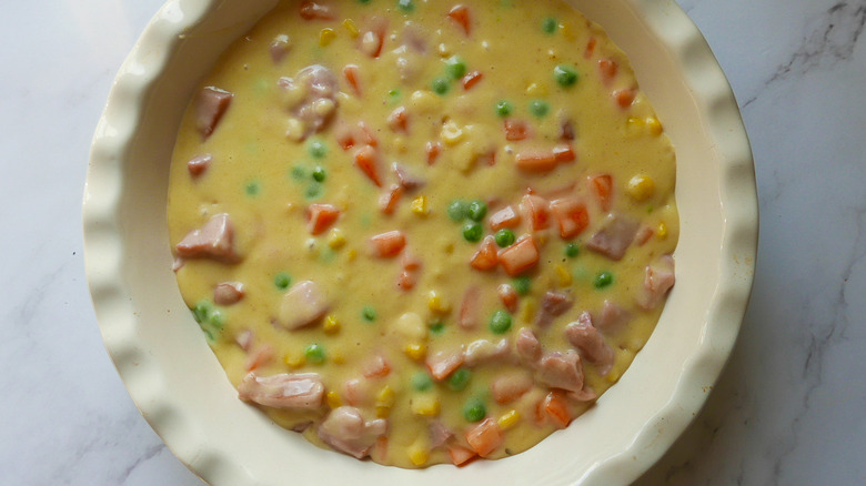 Ham Pot Pie filling