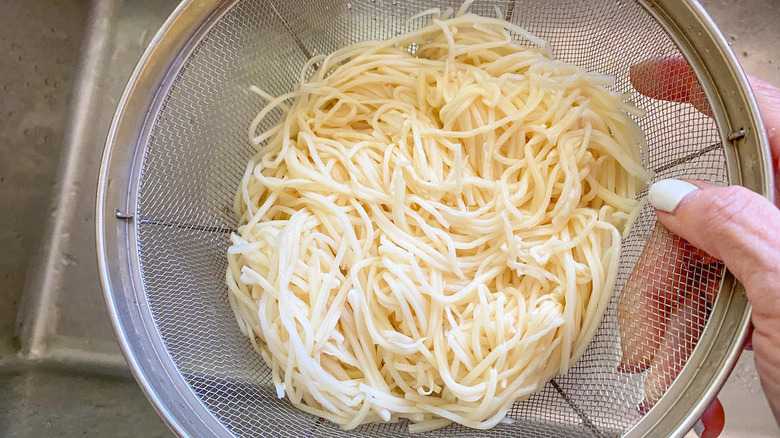 hearts of palm pasta colander