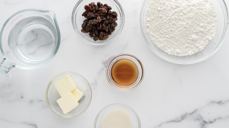 Ingredients for kaiserschmarrn