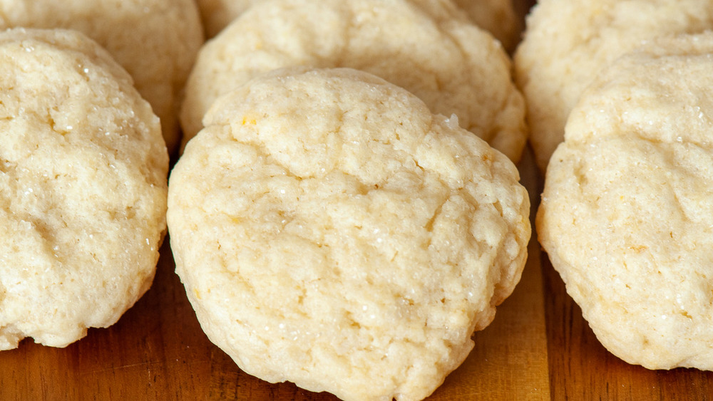 easy lemon cream cheese cookies served