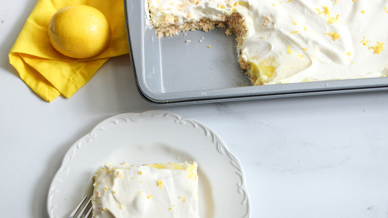 slice of lemon lush