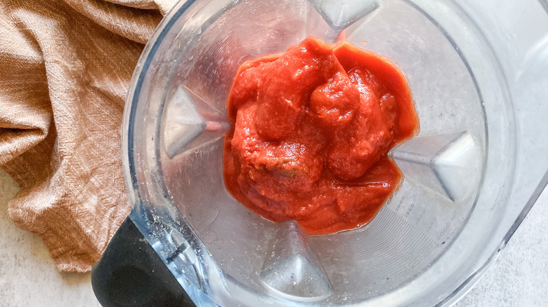 blended san marzano tomatoes