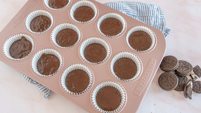 chocolate cupcake batter