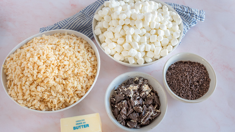 Oreo Rice Krispie Treats ingredients