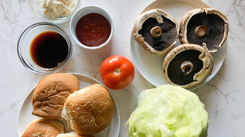 ingredients on counter 