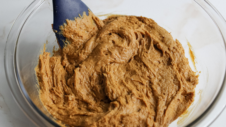 pumpkin mix in a bowl 