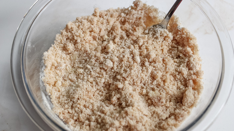 pumpkin topping in a bowl 