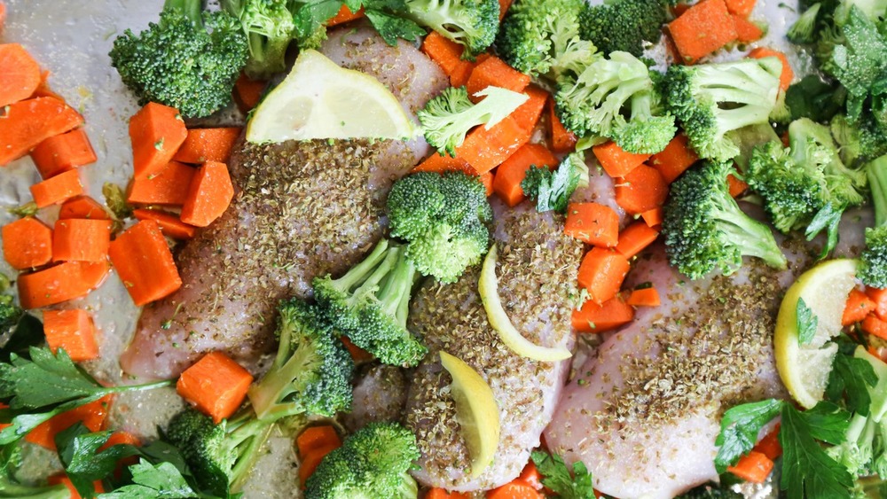 easy sheet pan chicken breast