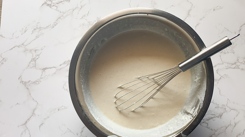 Prepared pancake batter