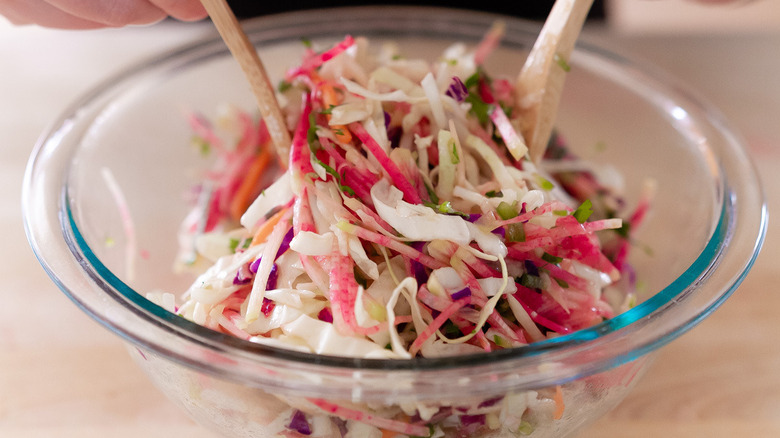 Mixed slaw