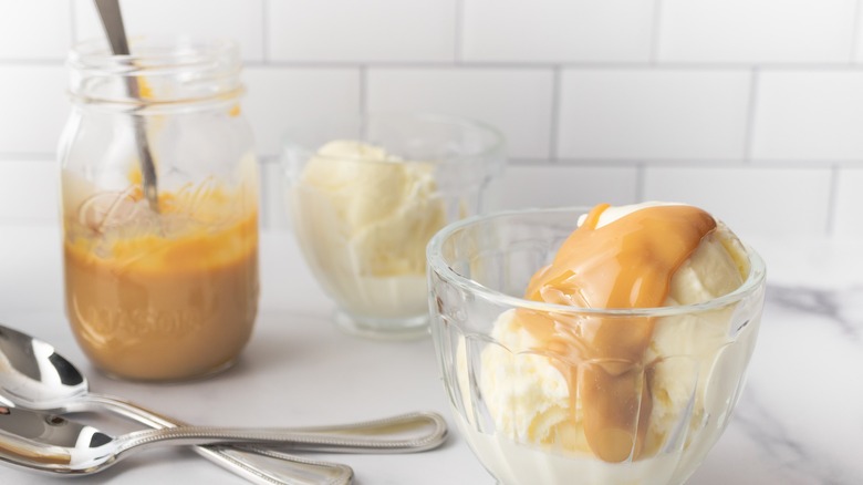 dulce de leche ice cream