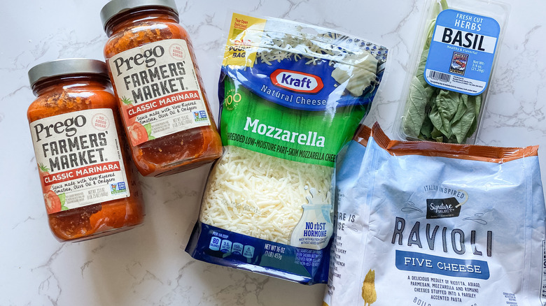 slow cooker lasagna ingredients