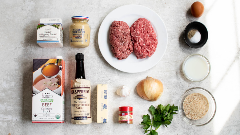 Swedish meatball ingredients