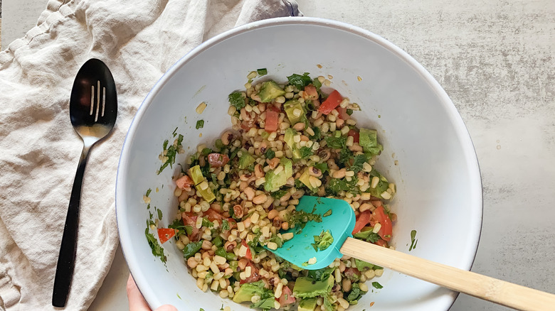 Easy Texas Caviar Recipe dressing