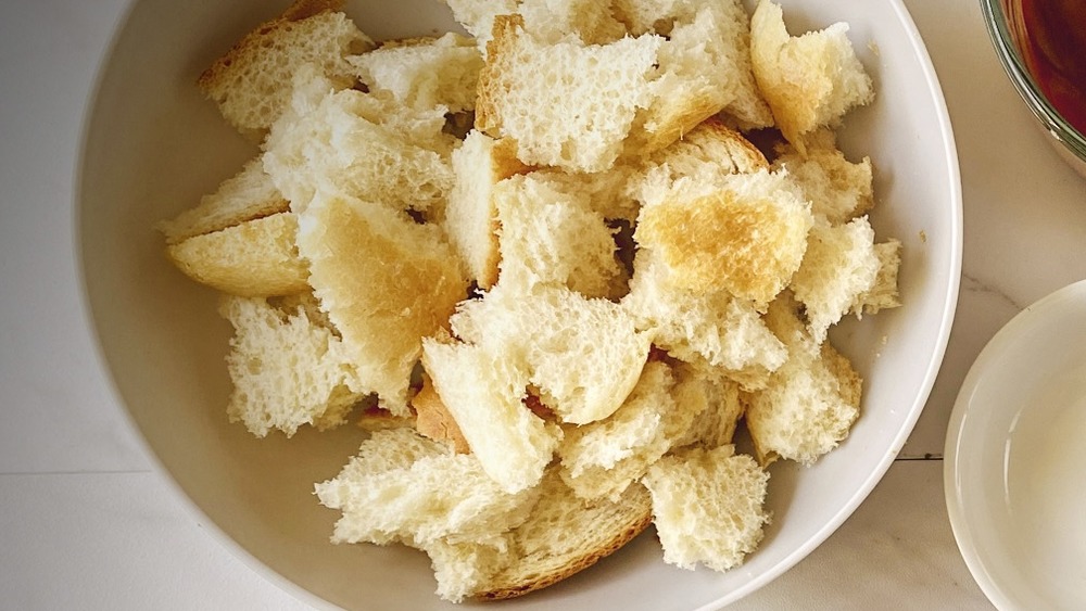 bread crumbs in bowl