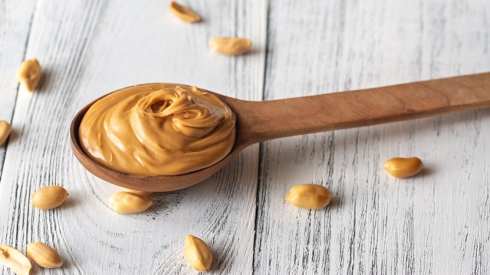 A spoonful of peanut butter