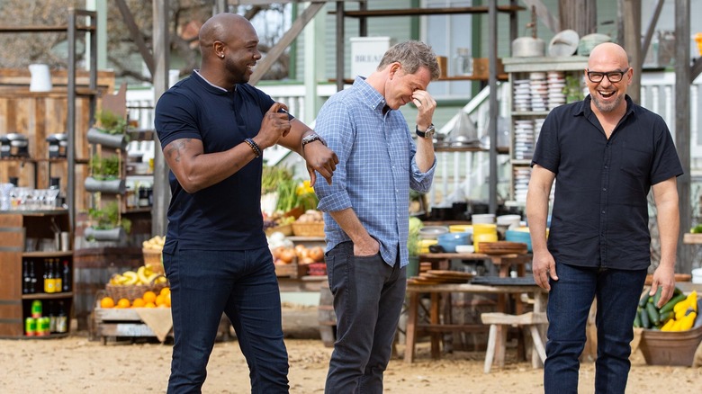 Michael Symon, Bobby Flay, Eddie Jackson