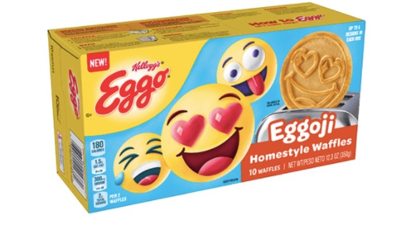 Eggo's Eggoji waffles