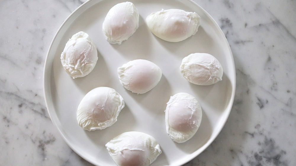 poached eggs